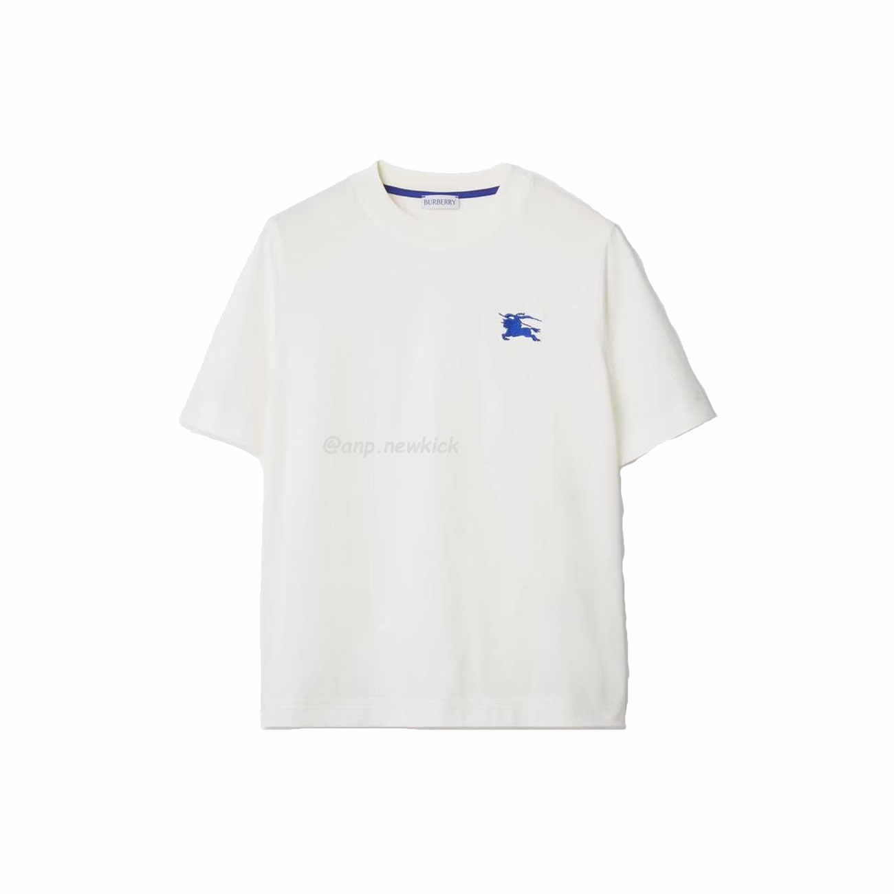 Burberry Equestrian Knight Detail Cotton T Shirt (1) - www.newkick.org